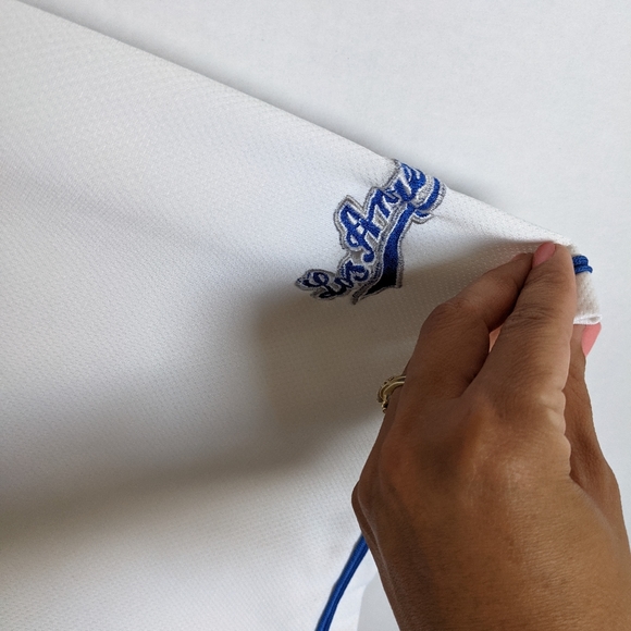 Dodgers jersey button up size 2XL - Picture 5 of 6